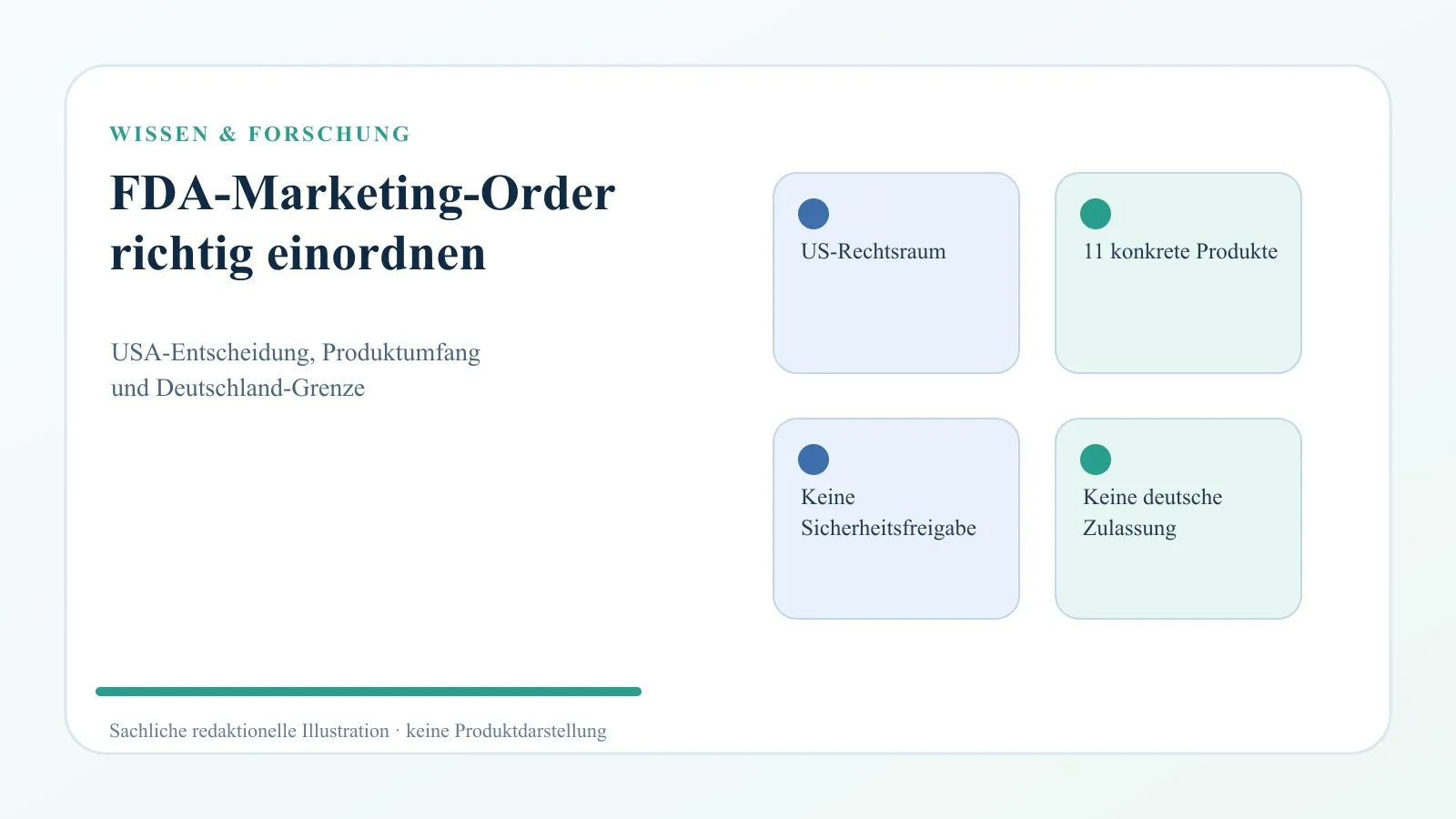 FDA-Zulassung für Nikotinbeutel in Deutschland? Was die US-Order nicht bedeutet