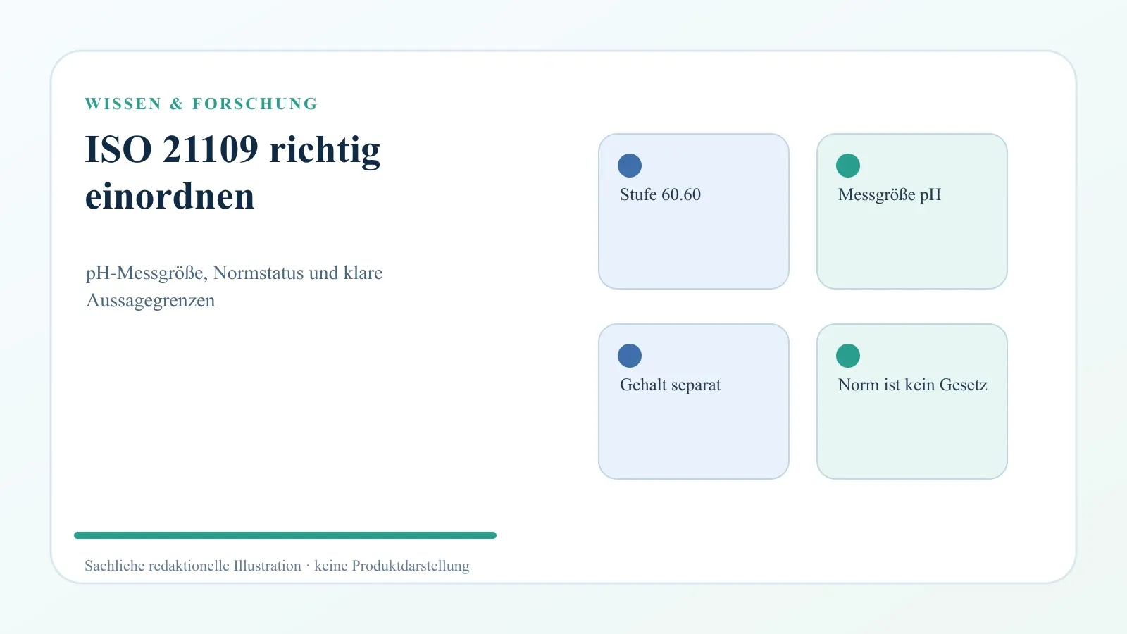 ISO 21109: Was eine pH-Messmethode bei Nikotinbeuteln leisten kann